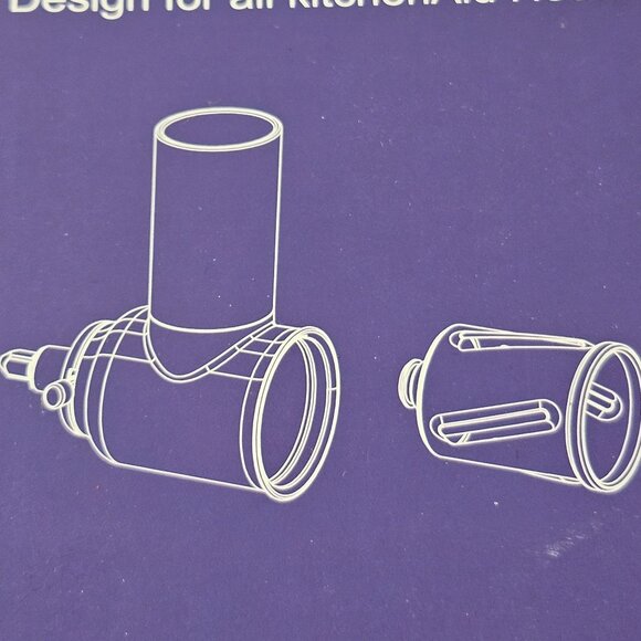 Tpgsing Slicer Shredder Attachment LB1806 For KitchenAid Mixers Stainless Steel - Picture 4 of 13